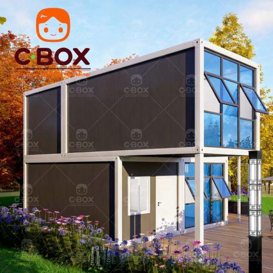 2 story container house design