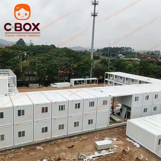 prefab home built on site