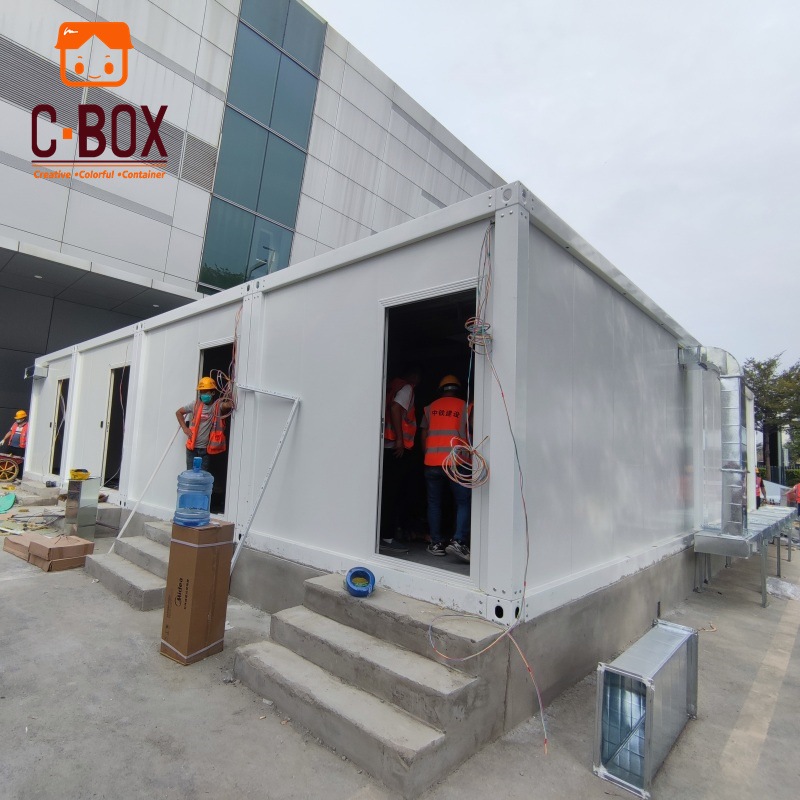 Строительство контейнерного дома в Китае — Сборный дом CBOX